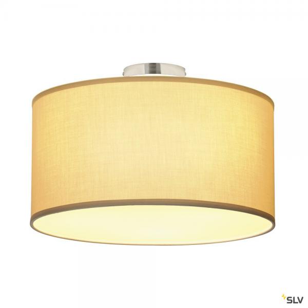 Photo SOPRANA, plafonnier intrieur, beige, E27, 3x 60W max | Ref : 155373