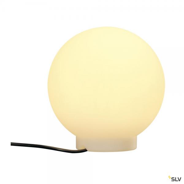 Photo ROTOBALL 25, luminaire mobile extrieur, blanc, E27, 24W max, IP44 | Ref : 227219