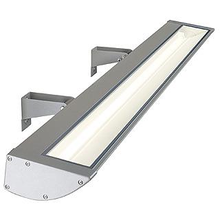 Photo VANO WING luminaire extrieur, gris argent, T5 co. nergie, max 54W, | Ref : 229394       