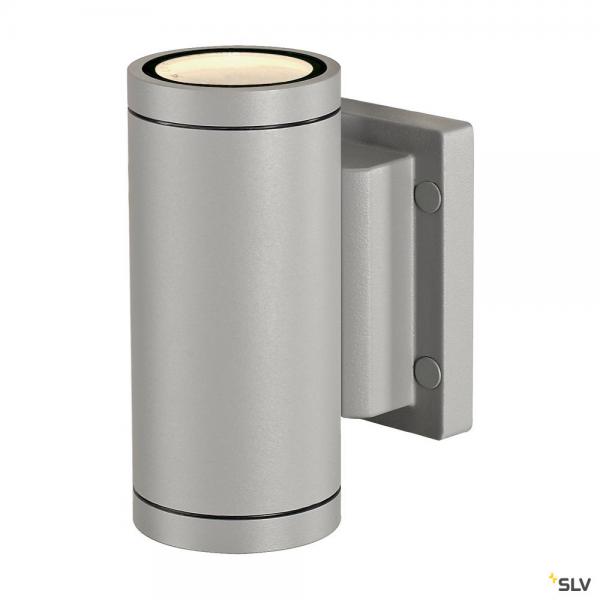 Photo MYRA UP/DOWN, applique extrieure, gris, GU10/QPAR51, 2x 35W max, IP55 | Ref : 233114