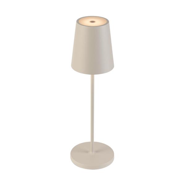 Photo VINOLINA TWO. Lampe  poser. sans fil. IP65. 2200/2700/3000K. TOUCH. beige | Ref : 1007697