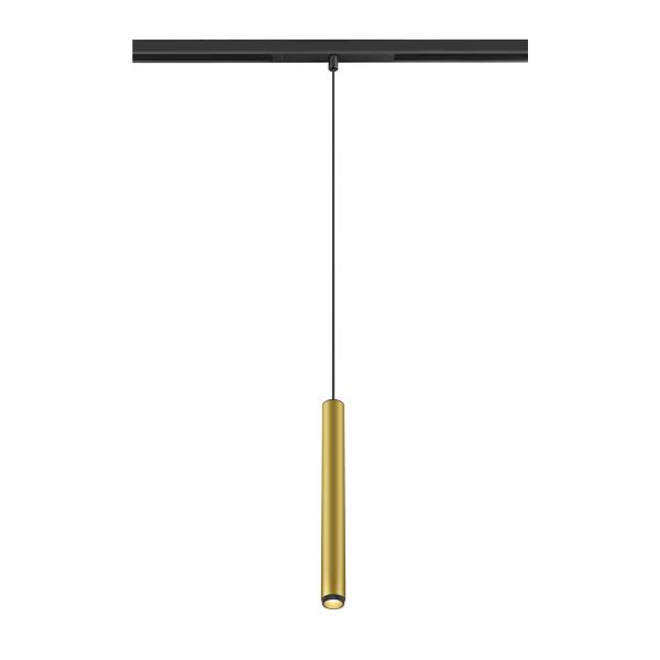 Photo GRIP! S. suspension 48V. longueur 2m. 2-3K. 29�. DALI. Dim-to-Warm. or/noir | Ref : 1008468