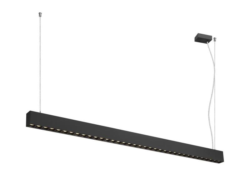 Photo GLENOS� PRO PD 1,5m DALI UGR16 noir | Ref : 1010514