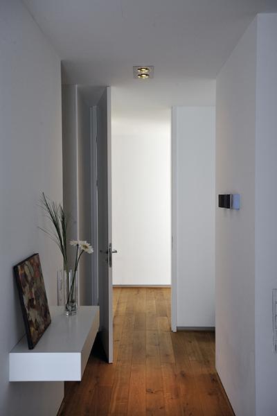 Vignette 2 produit NEW TRIA 300, encastr de plafond intrieur, double, alu bross, GU10/QPAR111, 2x 75W max, clips ressorts | Ref : 111382       