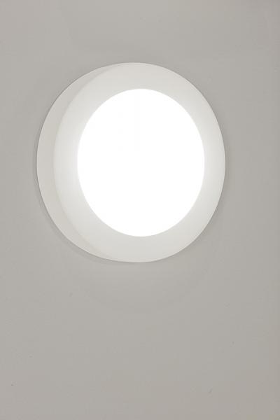 Vignette 2 produit PLASTRA 105, plafonnier intrieur, blanc, E27, 2x 25W max, pltre | Ref : 148001