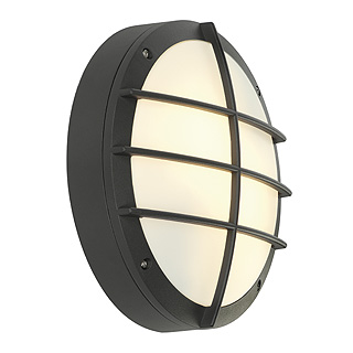 Vignette 2 produit BULAN GRID, applique et plafonnier extérieur, anthracite, E27, 2x 25W max, IP44 | Ref : 229085