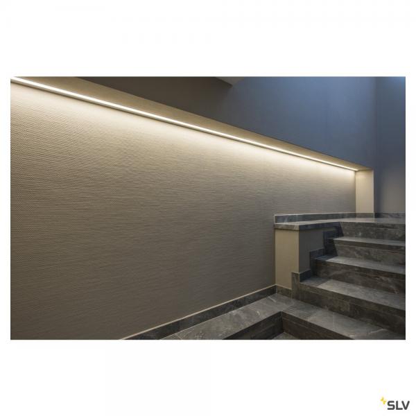 Vignette 2 produit GRAZIA 20, profil  encastrer, 3 m, blanc | Ref : 1000497