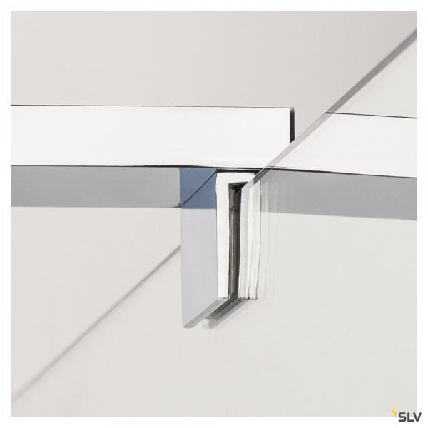 Vignette 2 produit DORISA 30, applique intrieure, chrome, LED, 5,2W, 4000K, IP44 | Ref : 1000777