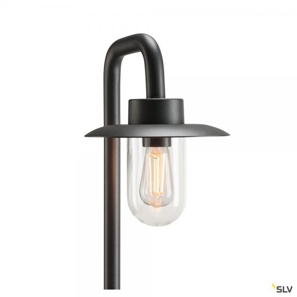 Vignette 2 produit MOLAT, borne extrieure, anthracite, E27, 60W max, IP44 | Ref : 1000822