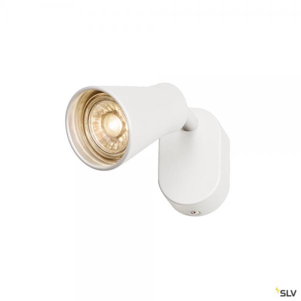 Vignette 2 produit AVO, applique et plafonnier intrieur, simple, blanc, GU10/QPAR51, 50W max | Ref : 1000887