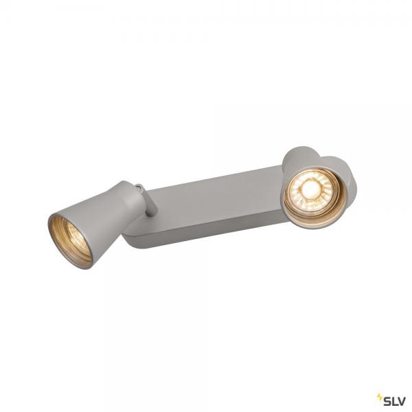 Vignette 2 produit AVO DOUBLE QPAR51 gris 2x50W | Ref : 1000891