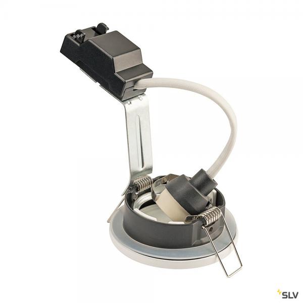 Vignette 2 produit DOLIX OUT, encastr de plafond intrieur/extrieur, rond, blanc, GU10/QPAR51, 50W max, IP65 | Ref : 1001165