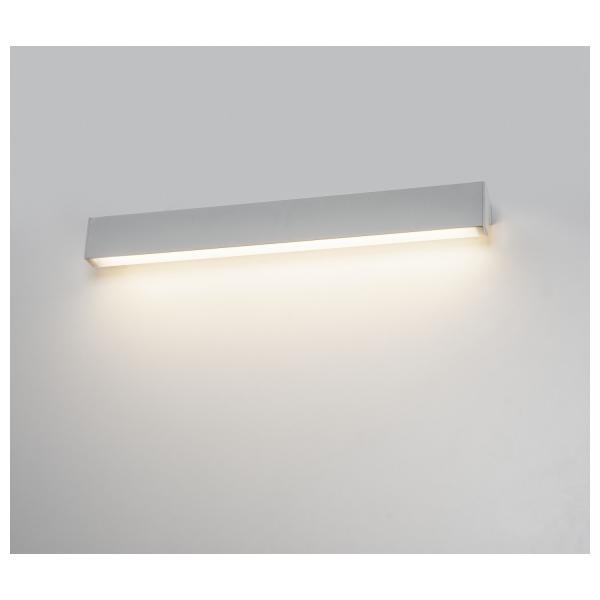 Vignette 2 produit L-LINE 60, applique intrieure, argent, LED, 10W, 3000K, IP44 | Ref : 1001300