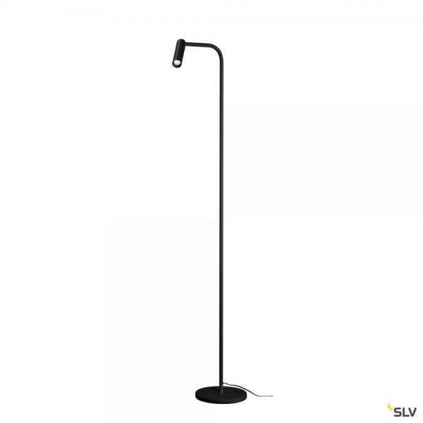 Vignette 2 produit KARPO, lampadaire intrieur, noir, LED, 6,5W, 3000K | Ref : 1001463
