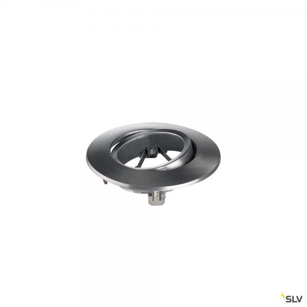 Vignette 2 produit EASY-INSTALL QPAR51, encastr de plafond intrieur, rond, alu bross, GU10/QPAR51, 20W max, RT 2012 | Ref : 1001589