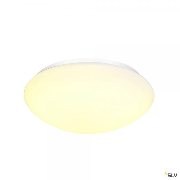 Vignette 2 produit LIPSY 40, applique et plafonnier intrieur, Dome, blanc, LED, 18W, 3000K/4000K, IP44 | Ref : 1002021