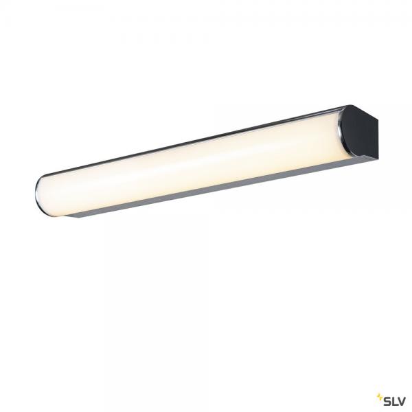 Vignette 2 produit MARYLIN 40, applique intrieure, longueur 40 cm, chrome/blanc, LED, 11W, 3000K/4000K, IP44 | Ref : 1002190