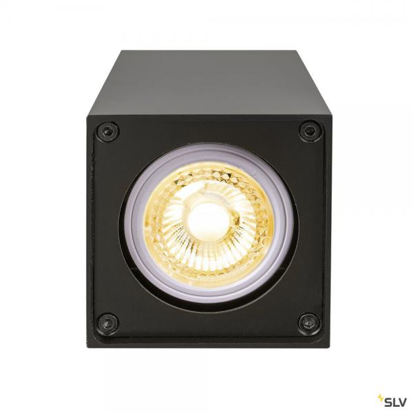 Vignette 2 produit ALTRA DICE, plafonnier intrieur, simple, noir, GU10/QPAR51, 35W max | Ref : 1002216