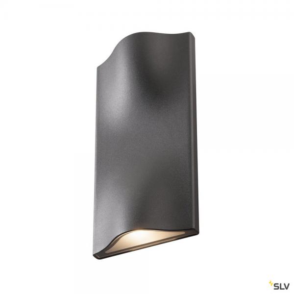 Vignette 2 produit VILUA, applique extrieure, up/down, anthracite, LED, 16W, 3000K, IP54 | Ref : 1002505