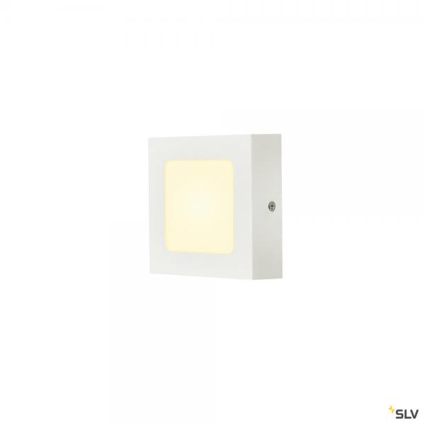 Vignette 2 produit SENSER 12, applique et plafonnier intrieur, carr, blanc mat, LED, 8,2W, 3000K, variable | Ref : 1003017