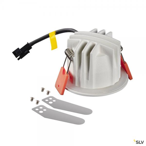 Vignette 2 produit NUMINOS XS, encastr de plafond intrieur, 20, blanc/noir, LED, 7W, 3000K, IP20/IP44 | Ref : 1005526