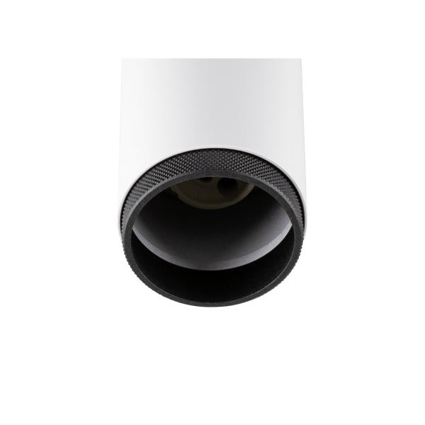 Vignette 2 produit GRIP! L. spot monophas�. cylindrique. GU10. max. 1x 6�W. blanc / noir | Ref : 1008447