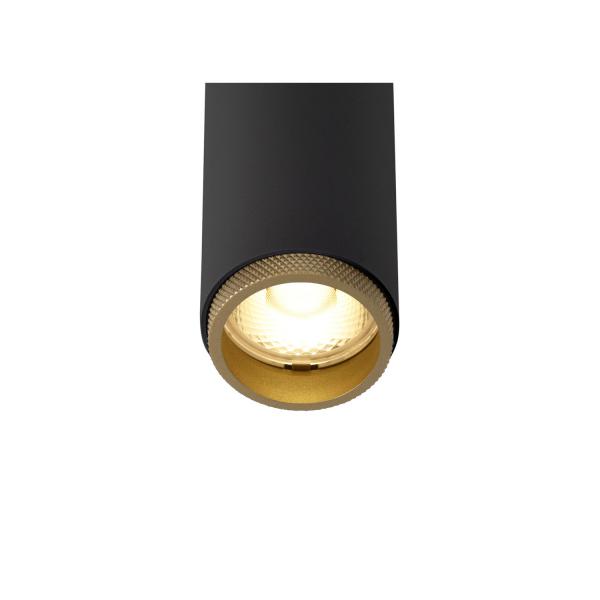 Vignette 2 produit GRIP! S. suspension 48V. longueur 2m. 2-3K. 29�. DALI. dim to warm. noir/dor� | Ref : 1008466