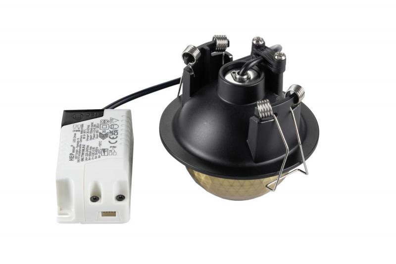 Vignette 2 produit DYSKO DL round PHASE noir | Ref : 1010353
