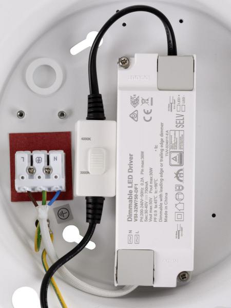 Vignette 2 produit PANEL 60 CL round PHASE blanc | Ref : 1010422