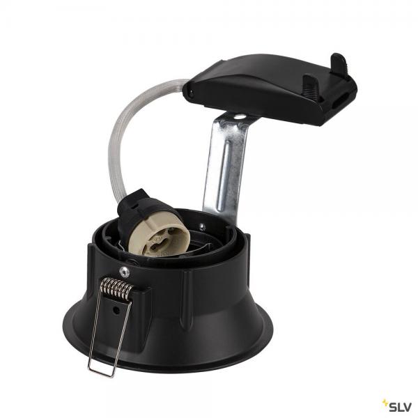 Vignette 2 produit HORN-T, encastr de plafond intrieur, noir mat, GU10/QPAR51, 50W max | Ref : 113140