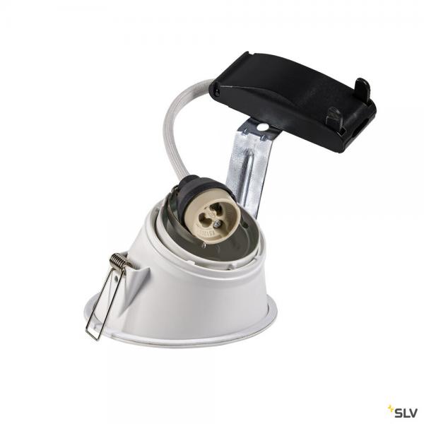 Vignette 2 produit HORN-A, encastr de plafond intrieur, blanc mat, GU10/QPAR51, 50W max, IP21 | Ref : 113151