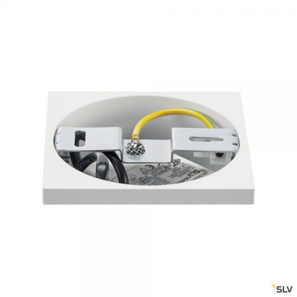 Vignette 2 produit TRILEDO, plafonnier intrieur, simple, carr, blanc, LED, 8,1W, 3000K | Ref : 113941