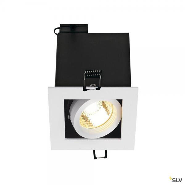 Vignette 2 produit KADUX, encastr de plafond intrieur, simple, blanc mat, GU10/QPAR51, 50W max | Ref : 115511