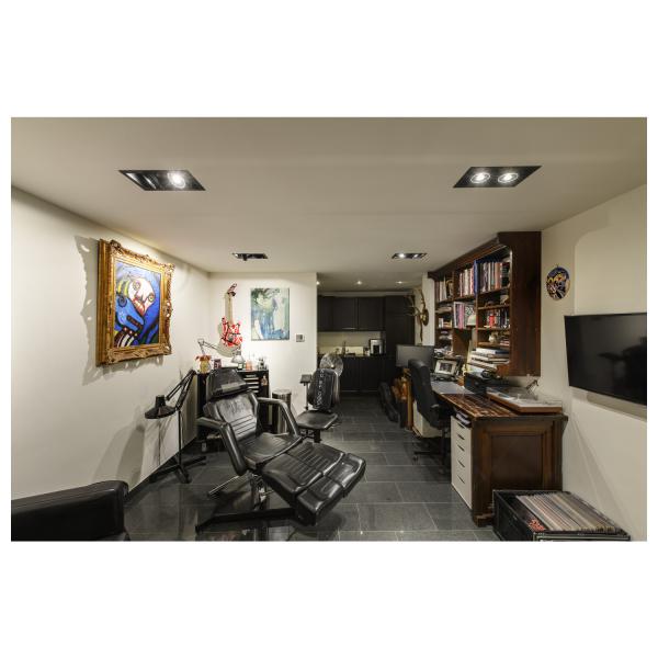 Vignette 2 produit KADUX, encastr de plafond intrieur, double, noir mat, GU10/QPAR111, 2x 75W max | Ref : 115550