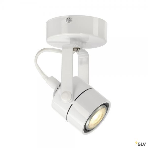 Vignette 2 produit SPOT 79, applique et plafonnier intrieur, blanc, GU10/QPAR51, 50W max | Ref : 132021       