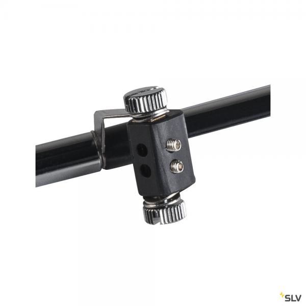Vignette 2 produit COSMIC, spot pour cble tendu T.B.T. TENSEO intrieur, noir, GX5.3/QR-C51, 35W max | Ref : 139090