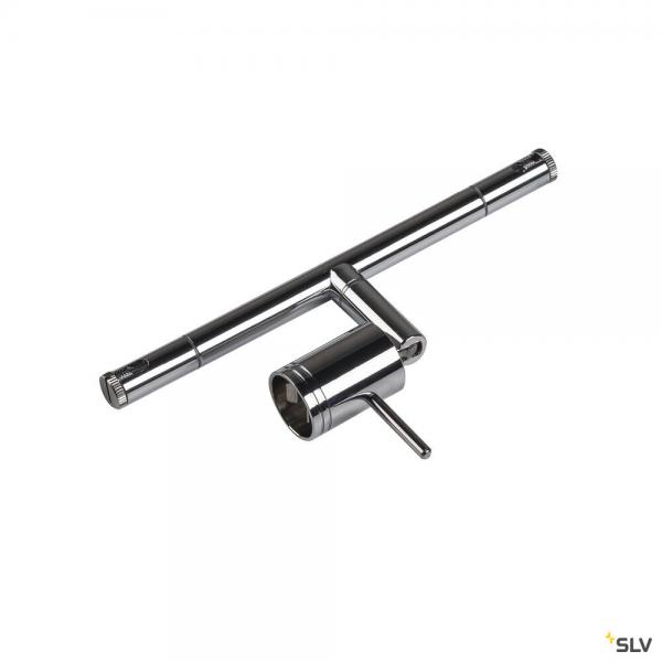 Vignette 2 produit SYROS, spot pour cble tendu T.B.T. TENSEO intrieur, chrome, GX5.3/QR-C51, 50W max | Ref : 139102