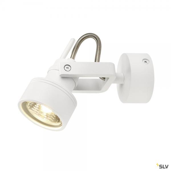 Vignette 2 produit INDA, applique et plafonnier intrieur, blanc, GU10/QPAR51, 50W max | Ref : 147551