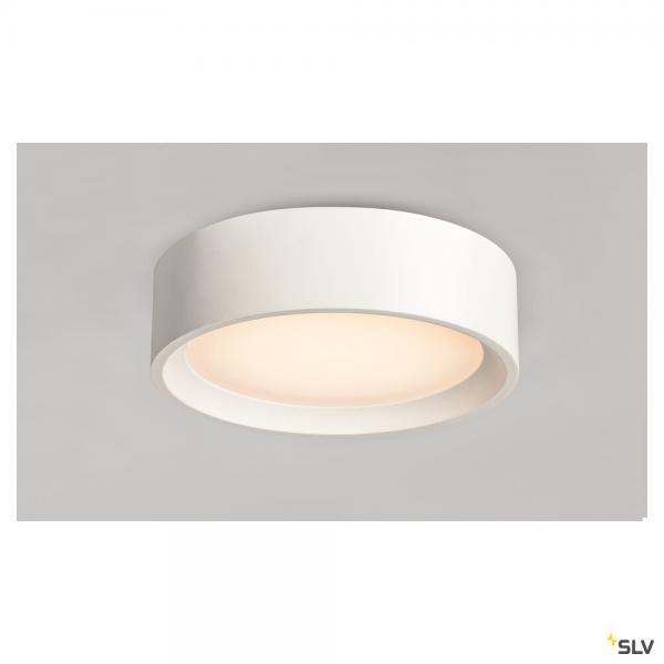 Vignette 2 produit PLASTRA, plafonnier intrieur, blanc, LED, 15W, 3000K, pltre, variable | Ref : 148005
