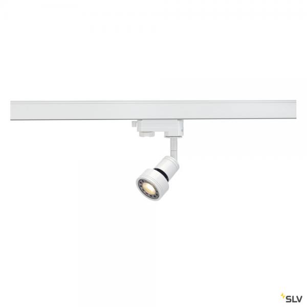 Vignette 2 produit PURI TRACK, spot pour rail 3 allumages int�rieur, blanc, GU10/QPAR51, 50W max | Ref : 153561