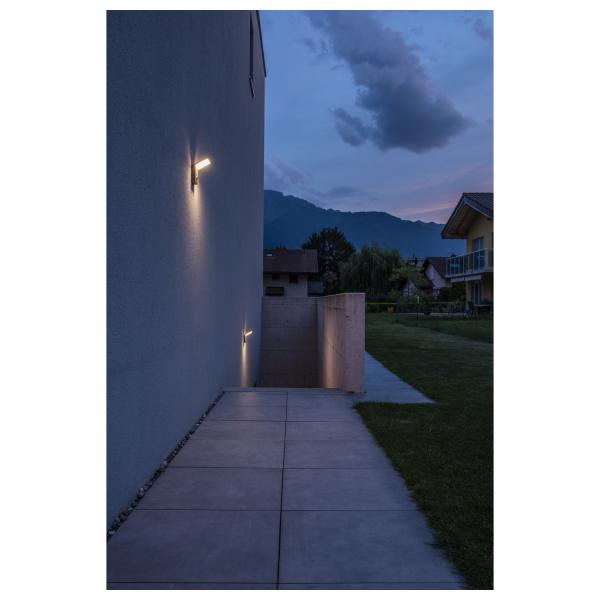 Vignette 2 produit ORDI SENSOR, applique extrieure, anthracite, LED, 9W, 3000K, IP44, dtecteur de mouvements | Ref : 232915