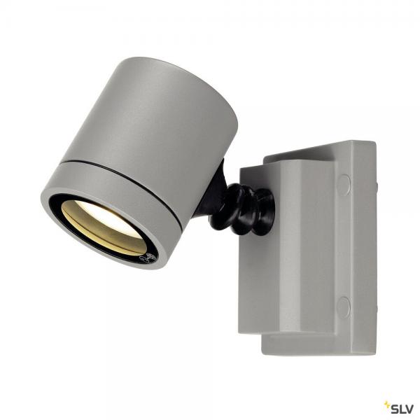 Vignette 2 produit MYRA, applique et plafonnier extrieur, simple, gris, GU10/QPAR51, 50W max, IP55 | Ref : 233104