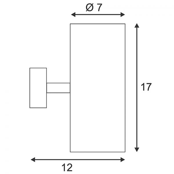 Vignette 3 produit Ref : 151910        | BARRO WL-1 UP/DOWN gris argent