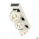 SLV Kalu, applique et plafonnier intrieur, triple, blanc/noir, led, 47w, 3000k, variable 1000132