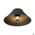 SLV Bato 45, applique et plafonnier intrieur, noir, e27, 60w max 1000443