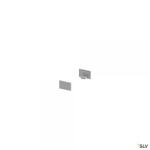 SLV Grazia 10, embouts pour profil en saillie plat, avec diffuseur plat, alu, 2 pices 1000475