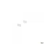 SLV Grazia 10, embouts pour profil en saillie plat, avec diffuseur plat, blanc, 2 pices 1000476