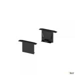 SLV Grazia 20, embouts pour profil  encastrer, noir, 2 pices 1000558