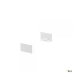SLV Grazia 20, embouts pour profil en saillie plat, avec diffuseur plat, blanc, 2 pices 1000560