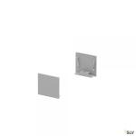 SLV Grazia 20, embouts pour profil en saillie standard, avec diffuseur plat, alu, 2 pices 1000565